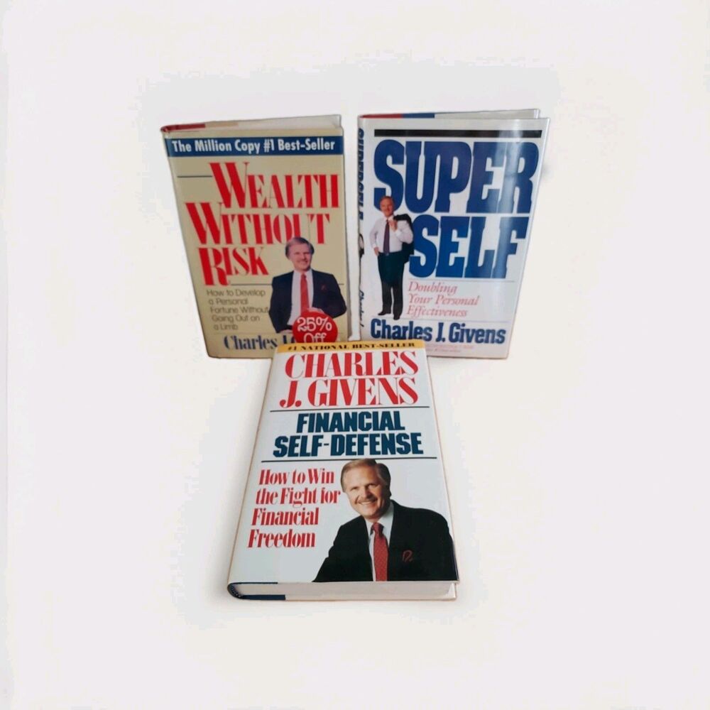 Financial Self-Defense Super Self Wealth Without Risk Books  Charles J. Givens